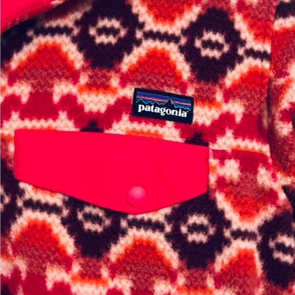 Womens Patagonia, Aberdeen Jeweled Berry, fleece, size Large, great condition! - Picture 3 of 7